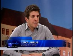 Luka Abrus u emisiji Aktualno na Kapital Network TV